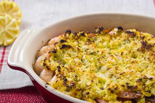 Baked Shrimp Scampi - The Girl In The Little Red Kitchen