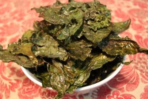 Chili-Cumin Spiced Kale Chips