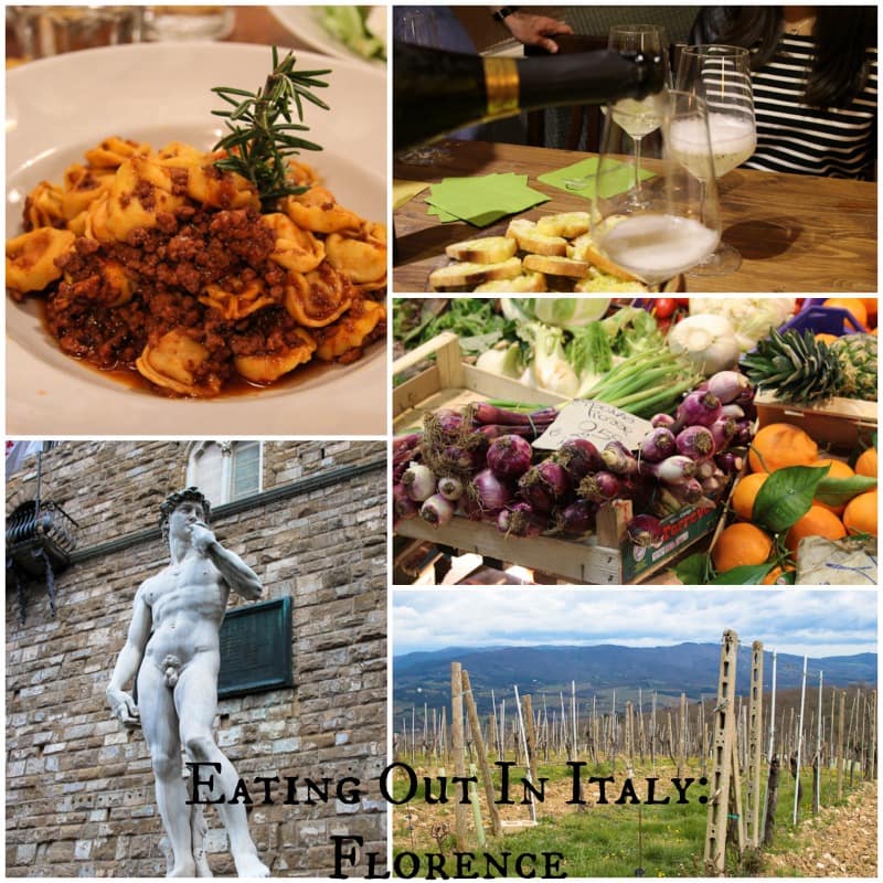 Eating Out In Italy: Florence from The Girl In The Little Red Kitchen