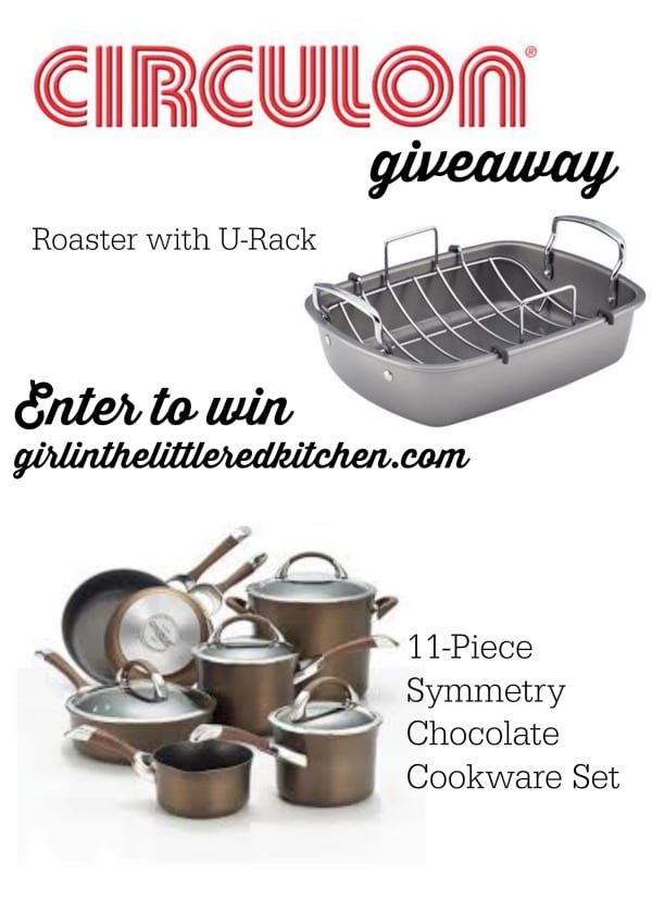 Circulon Cookware and Roaster Giveaway from The Girl In The Little Red Kitchen