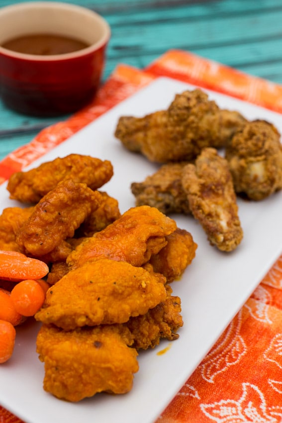 Farm Rich Chicken Wings from The Girl In The Little Red Kitchen