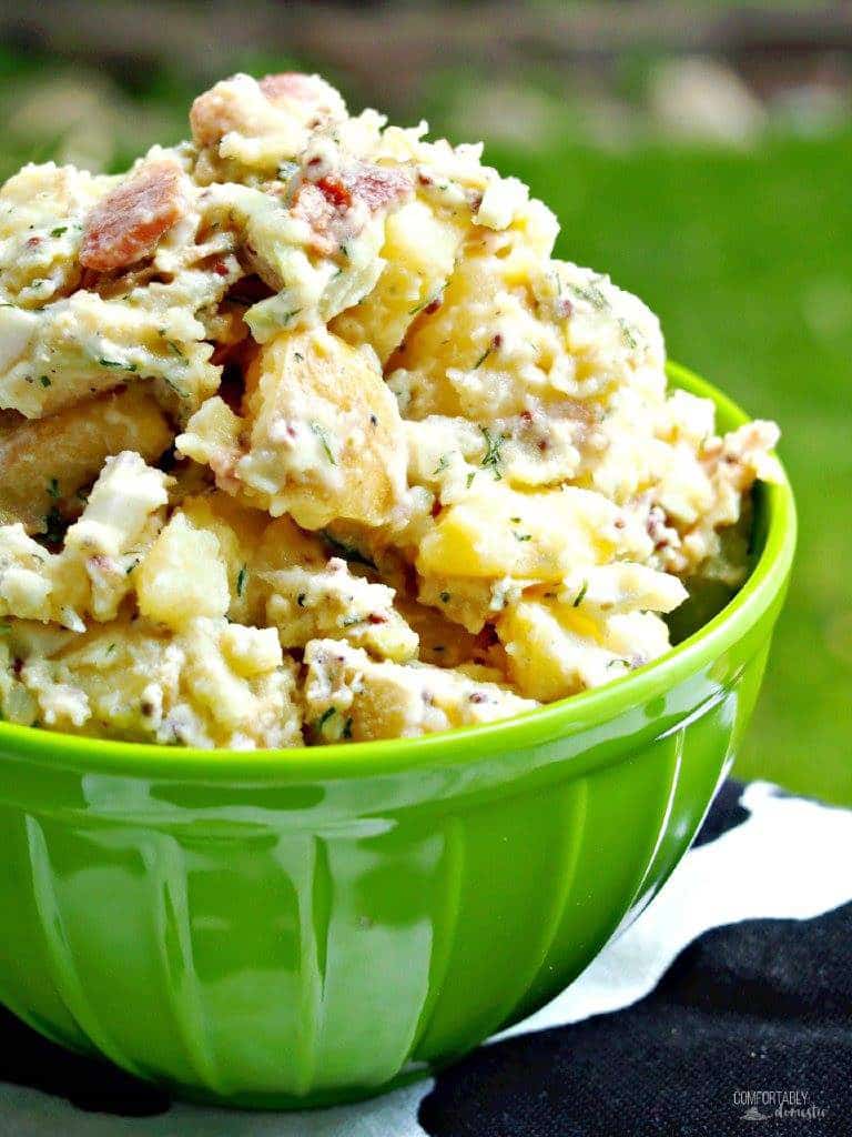 Dill Potato Salad | Comfortably Domestic