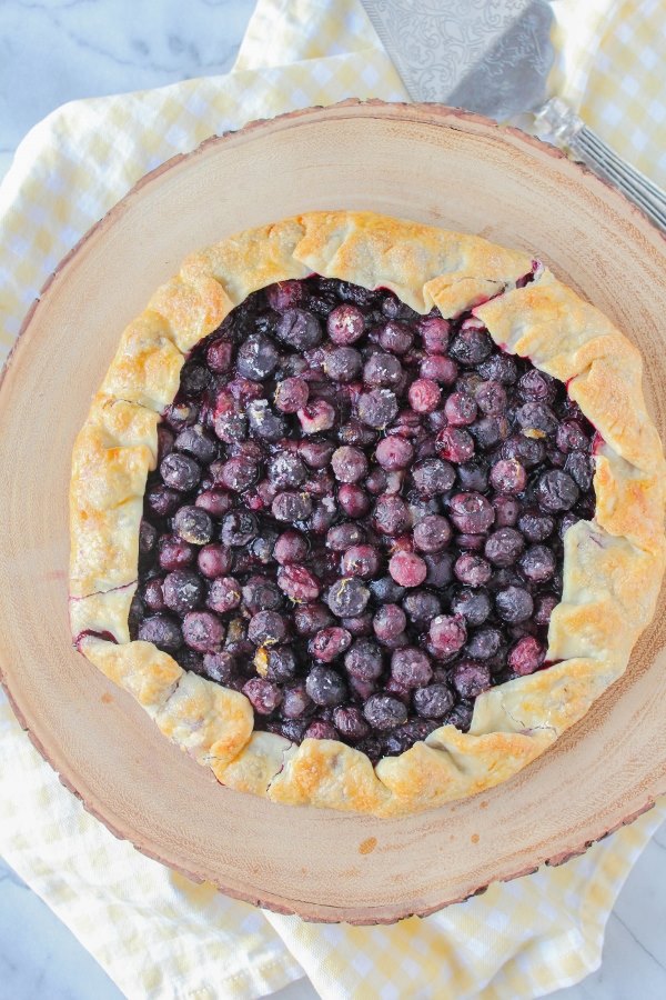Blueberry Galette | Comfortably Domestic