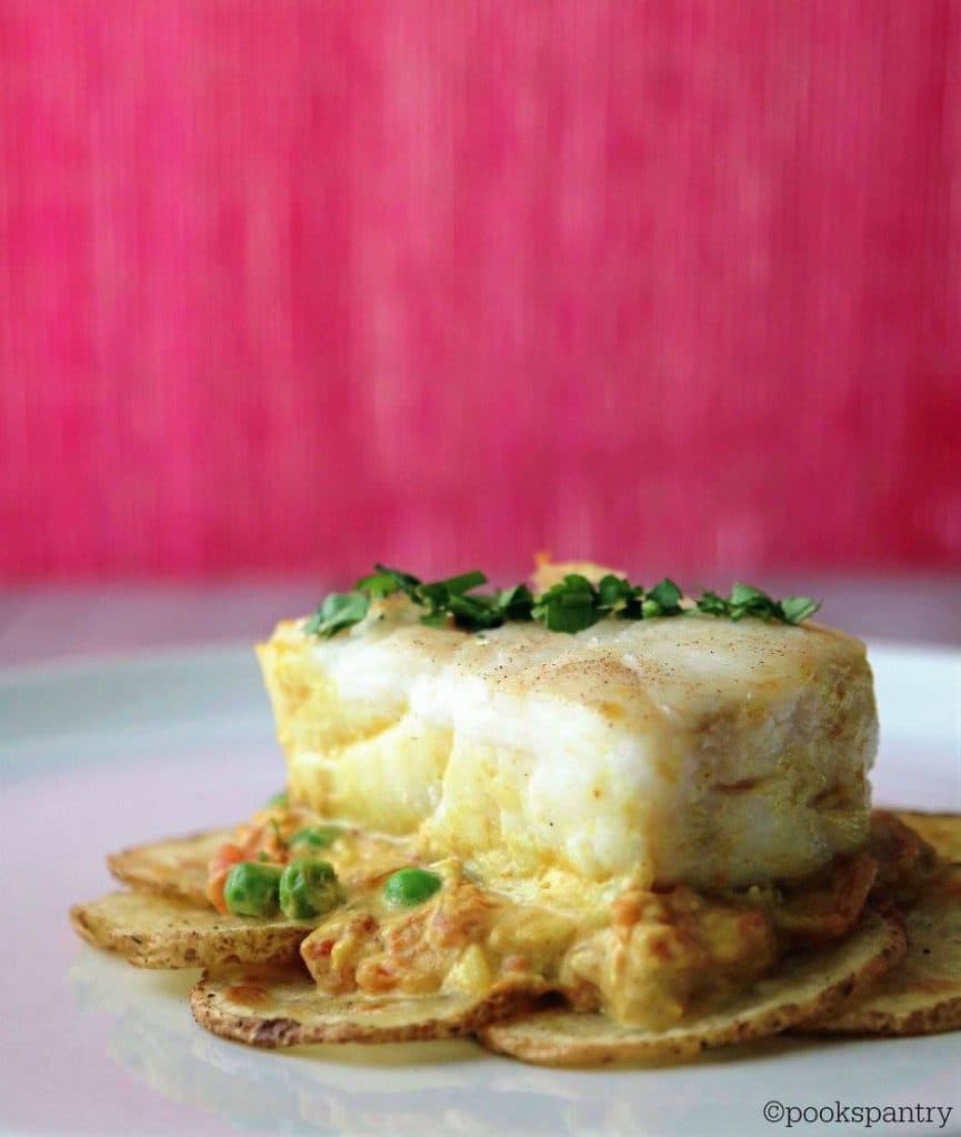 Coconut Curry Corvina (fish) with Idaho Potatoes | Pook's Pantry