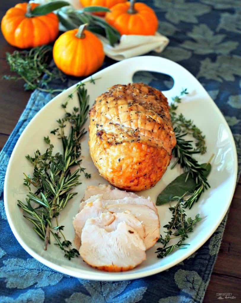 Citrus Herb Roasted Turkey | Comfortably Domestic