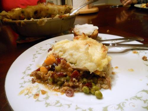 Thanksgiving Shepherd's  Pie with Stuffing Crust | Pastry Chef Online