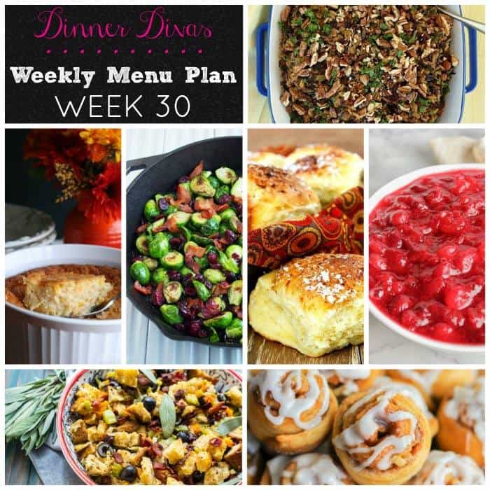 Weekly Meal Plan | girlinthelittleredkitchen.com