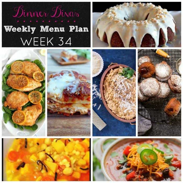 Weekly meal plan | girlinthelittleredkitchen.com